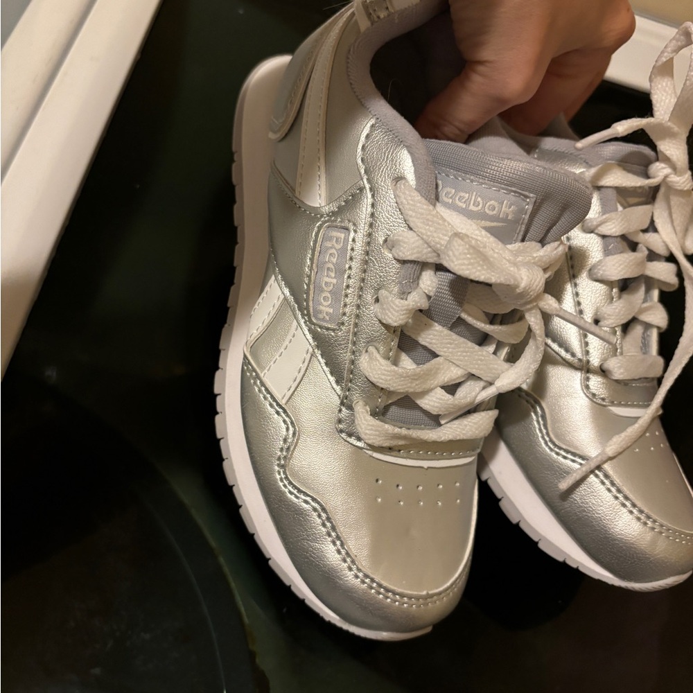 Reebok Kids Silver Sneakers